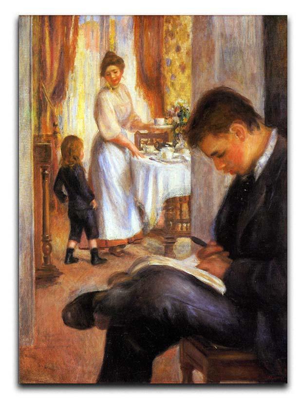 Breakfast at Berneval by Renoir Canvas Print or Poster  - Canvas Art Rocks - 1