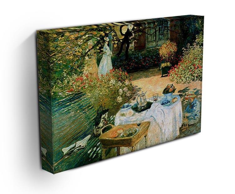 Breakfast by Monet Canvas Print & Poster - Canvas Art Rocks - 3