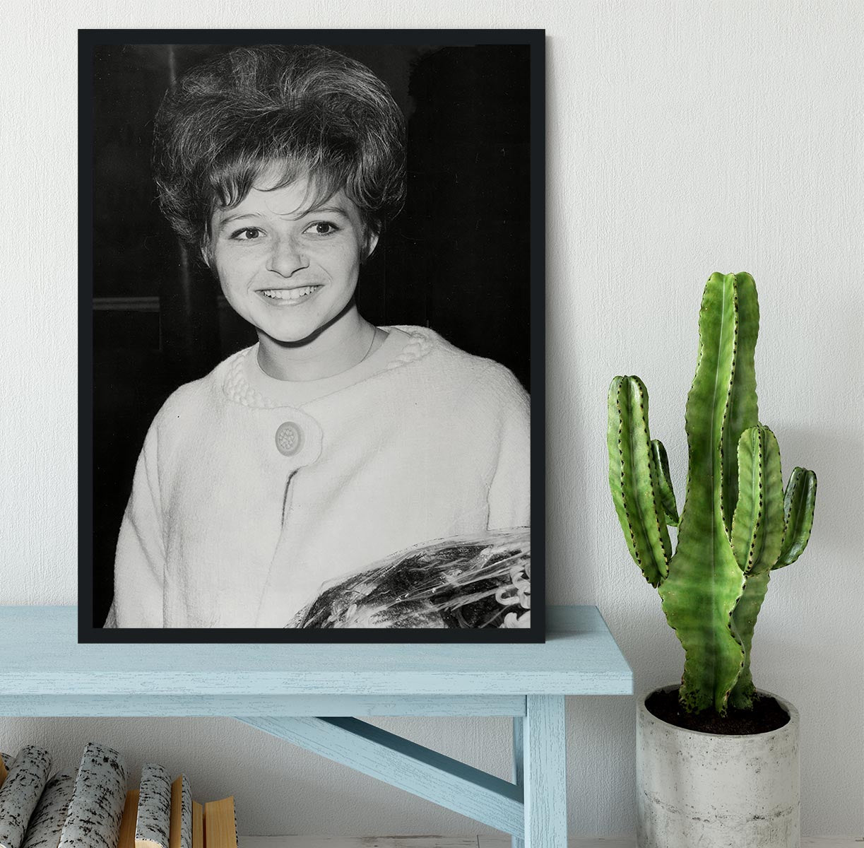 Brenda Lee Framed Print - Canvas Art Rocks - 2