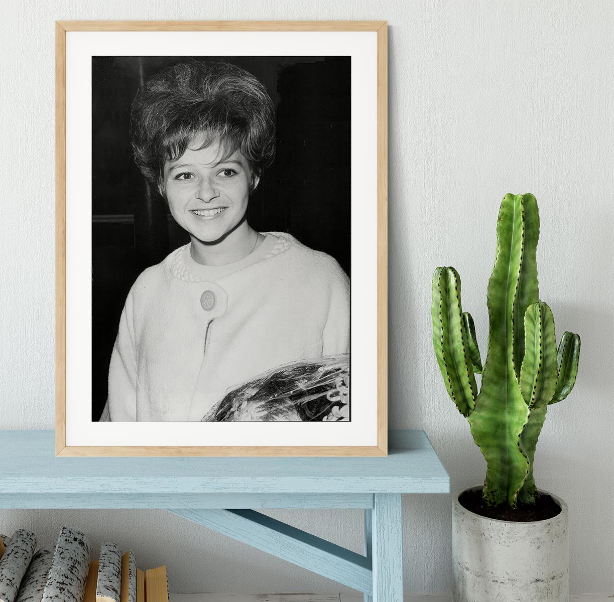 Brenda Lee Framed Print - Canvas Art Rocks - 3