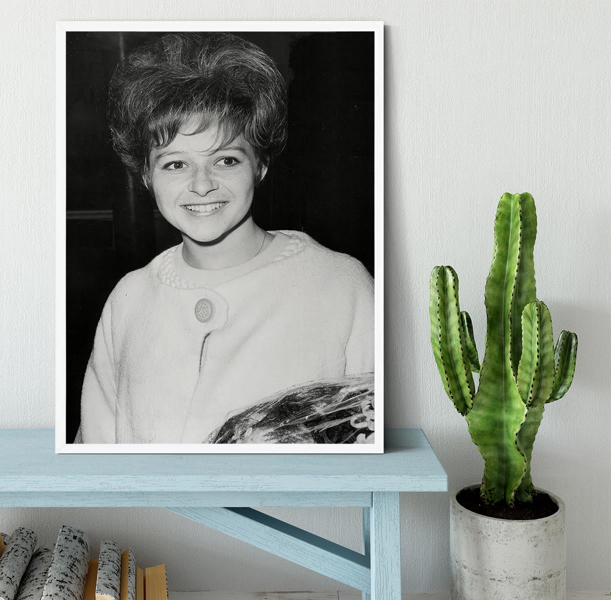 Brenda Lee Framed Print - Canvas Art Rocks -6