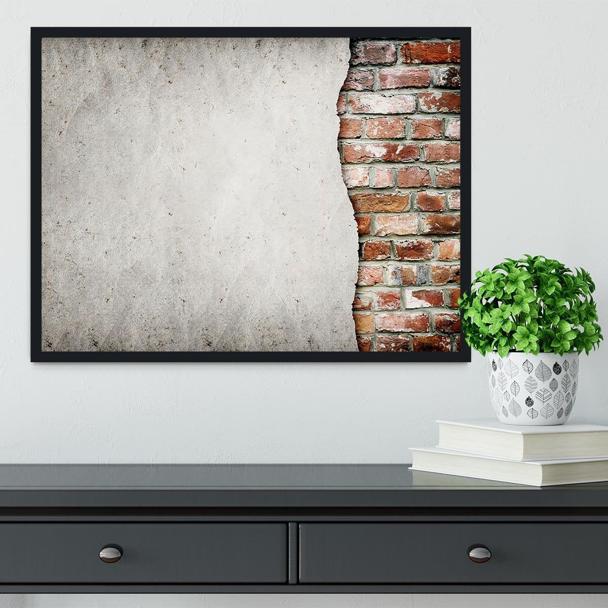 Brick Framed Print - Canvas Art Rocks - 2
