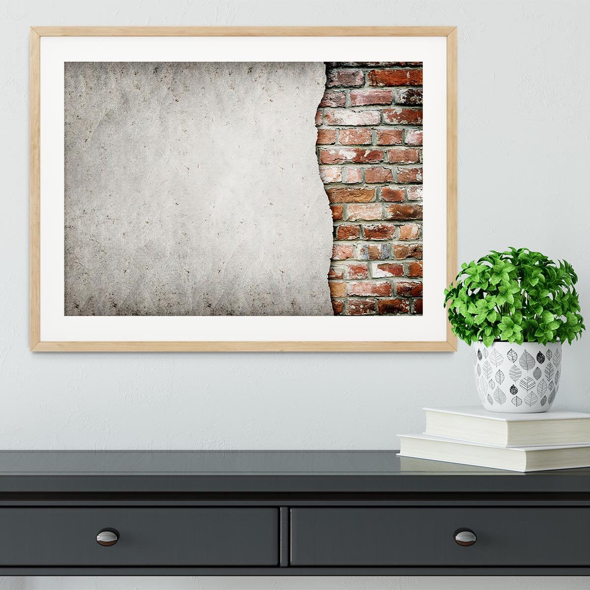 Brick Framed Print - Canvas Art Rocks - 3