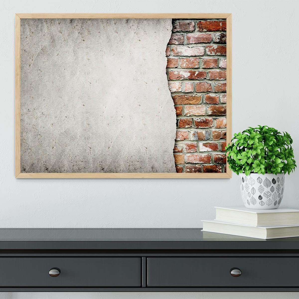 Brick Framed Print - Canvas Art Rocks - 4