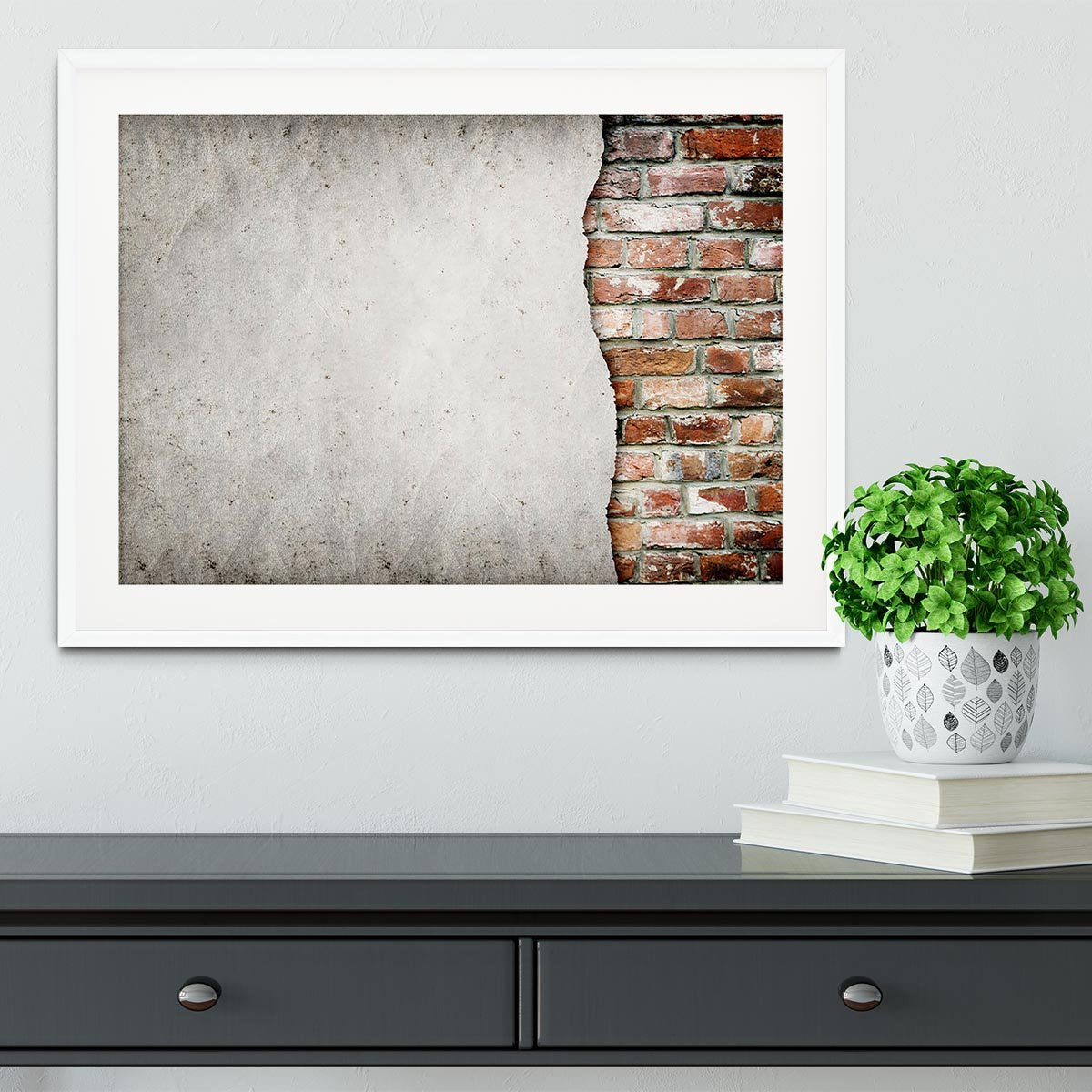Brick Framed Print - Canvas Art Rocks - 5