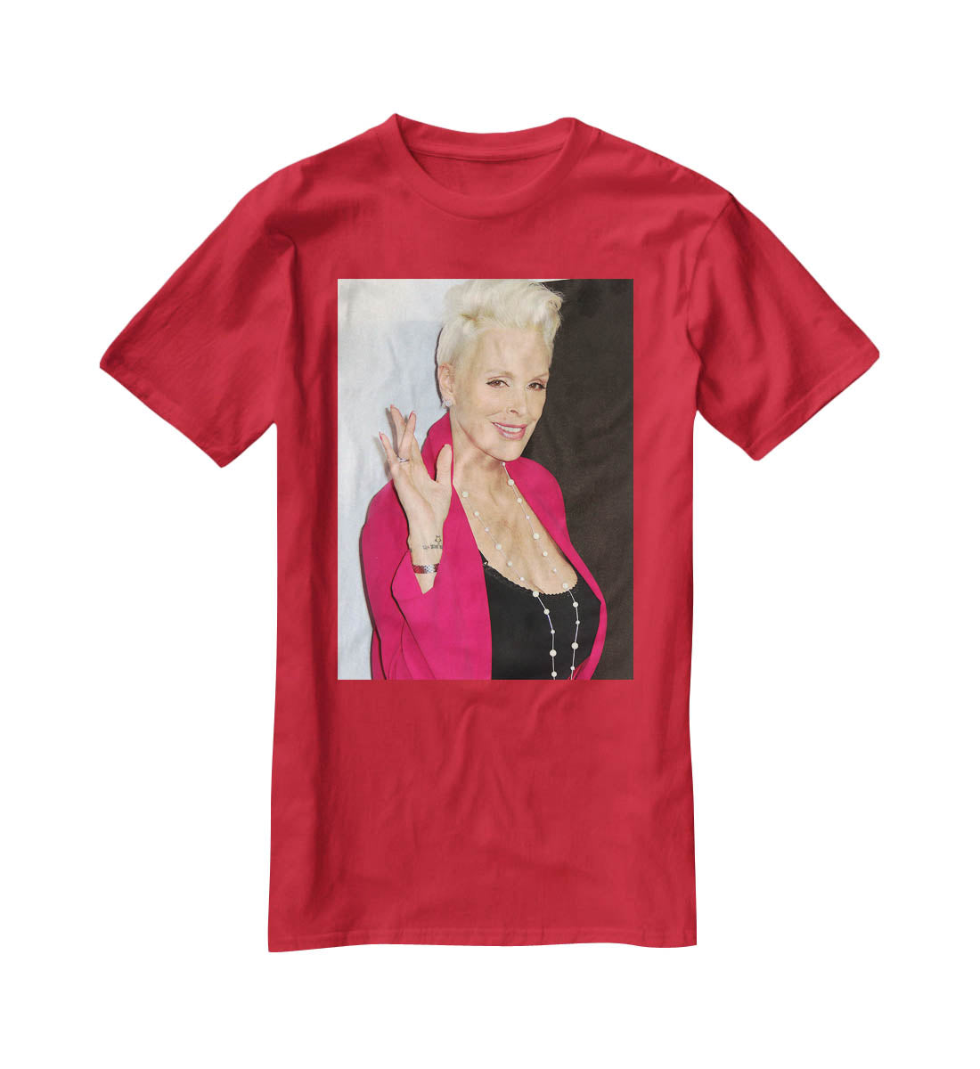 Brigitte Nielsen T-Shirt - Canvas Art Rocks - 4