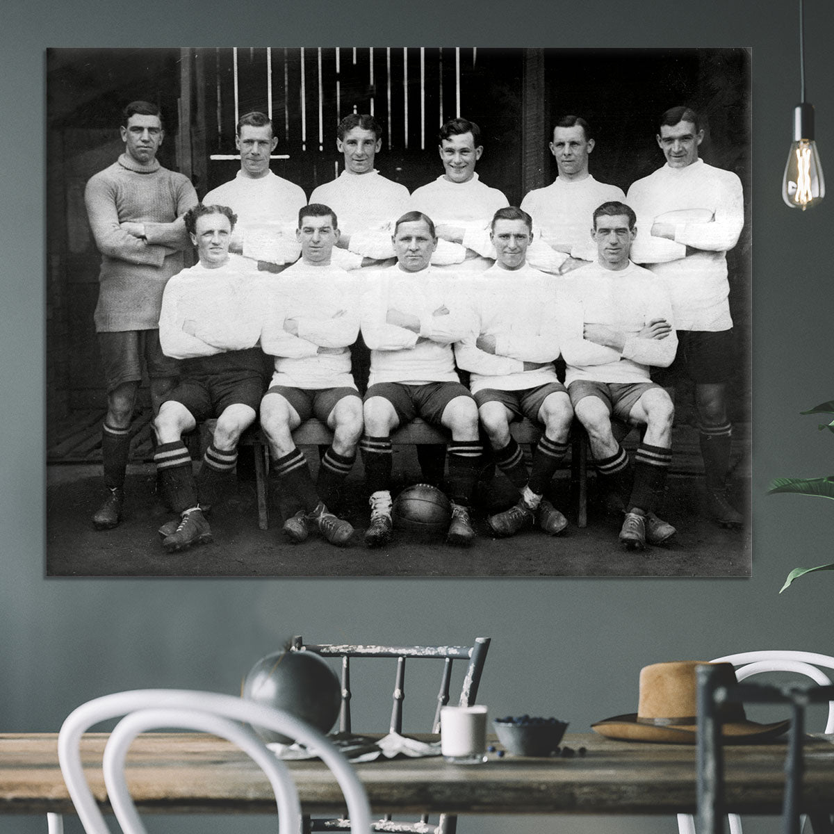 Bristol City Football Club Team Photo 1927 Canvas Print or Poster - Canvas Art Rocks - 3