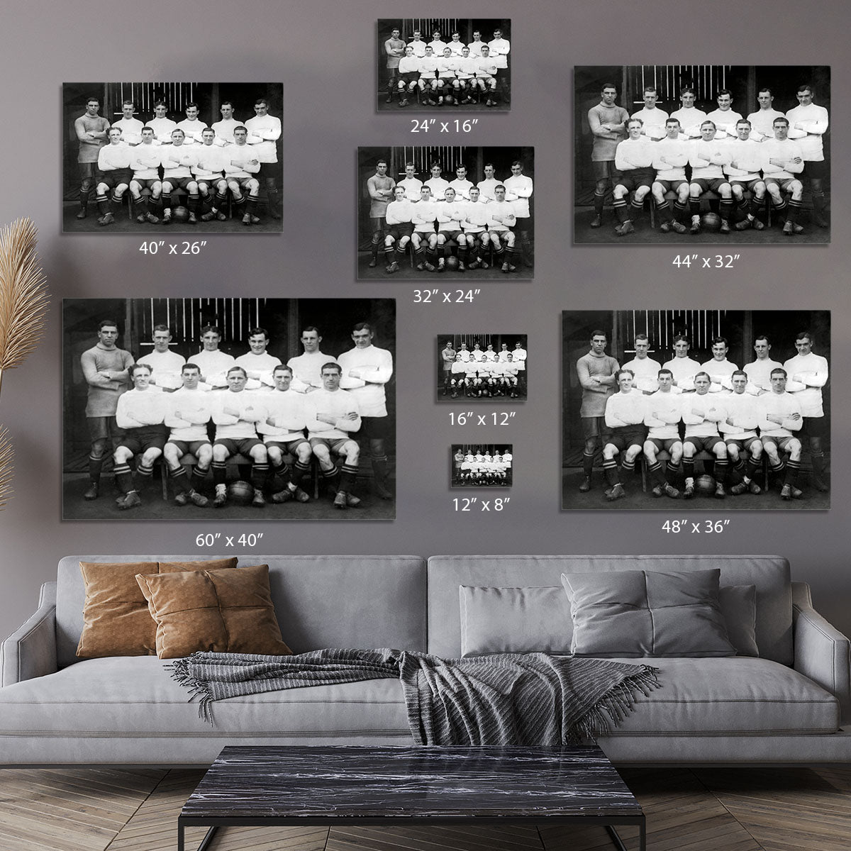 Bristol City Football Club Team Photo 1927 Canvas Print or Poster - Canvas Art Rocks - 7