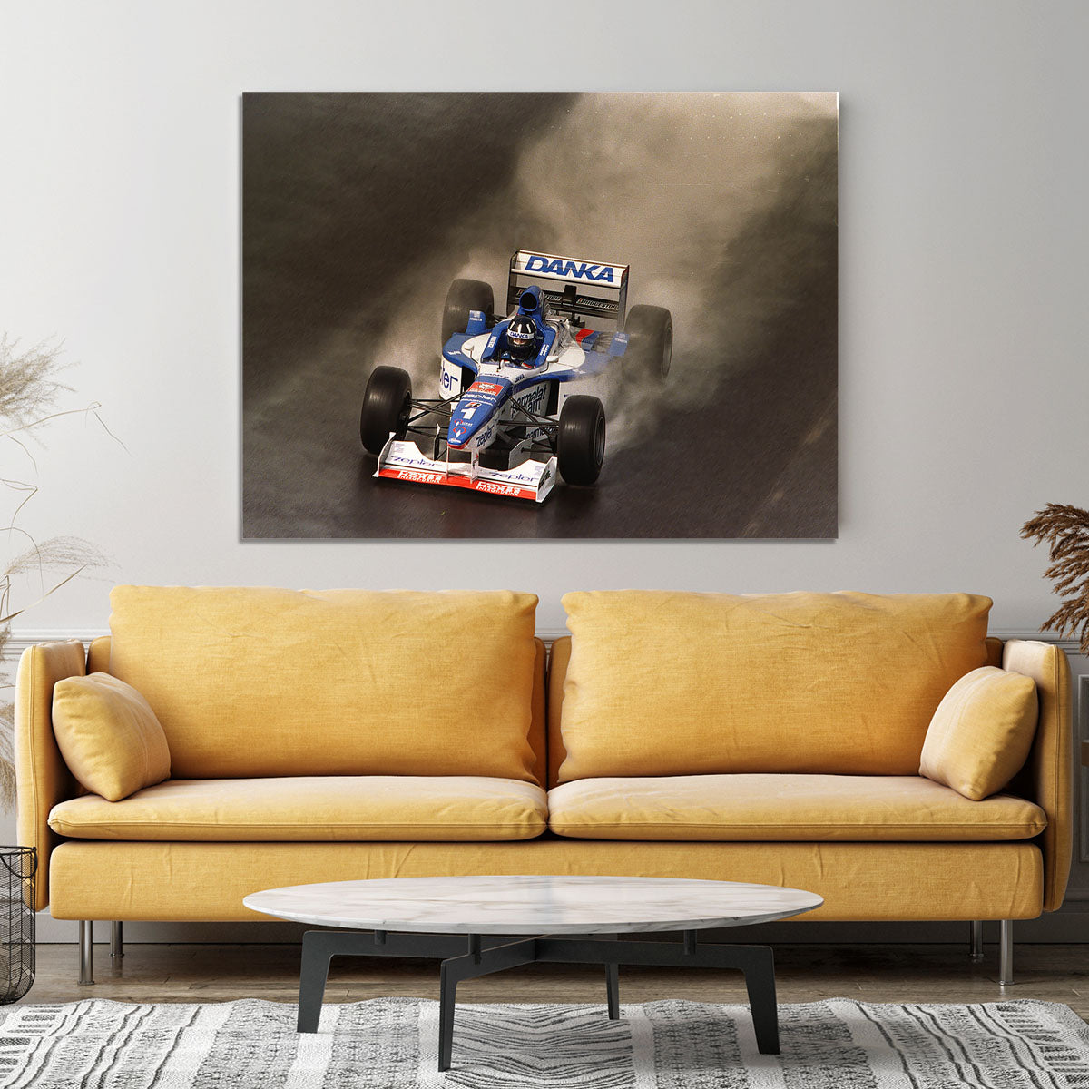 British Grand Prix at Silverstone 1997 Canvas Print or Poster - Canvas Art Rocks - 4