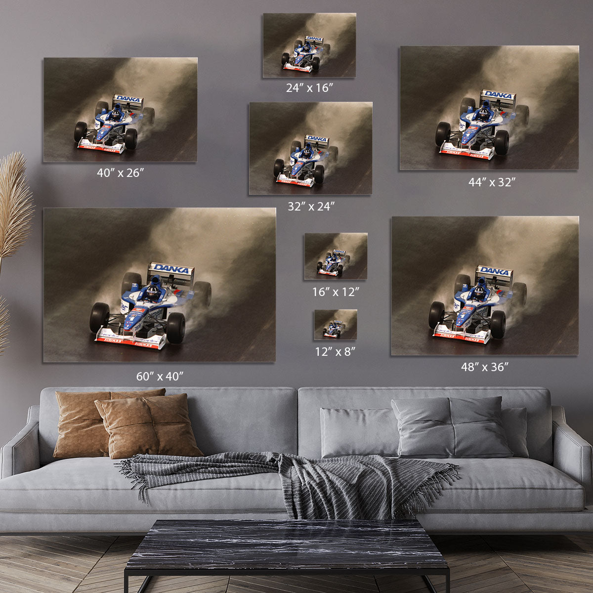 British Grand Prix at Silverstone 1997 Canvas Print or Poster - Canvas Art Rocks - 7