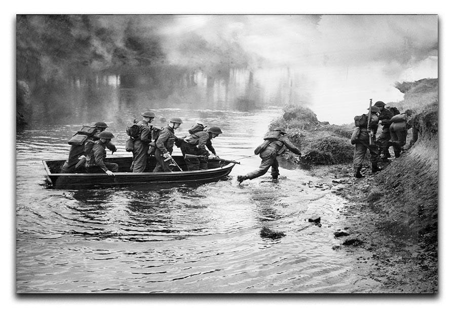 British troops training Canvas Print or Poster  - Canvas Art Rocks - 1