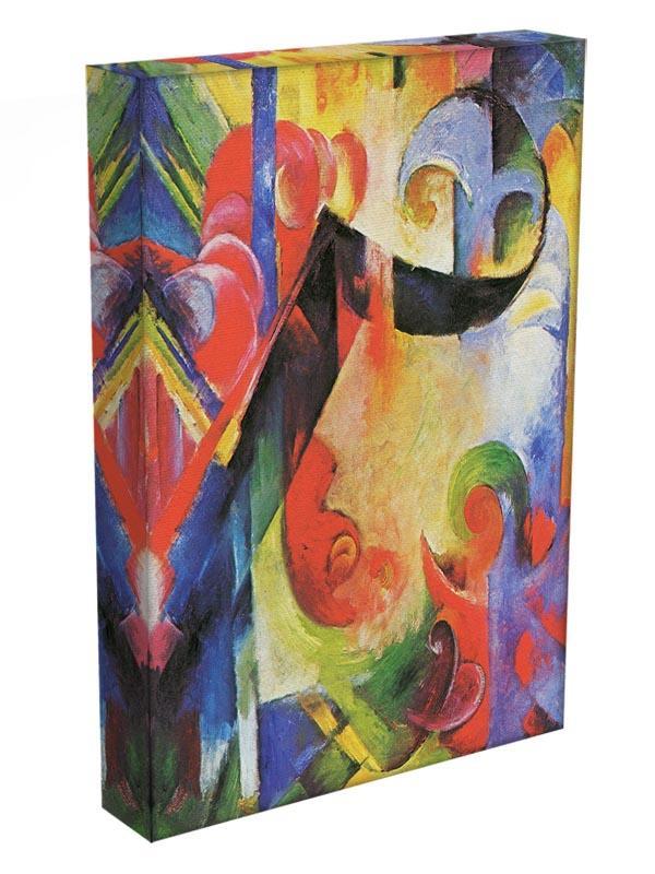 Broken Forms by Franz Marc Canvas Print or Poster - Canvas Art Rocks - 3