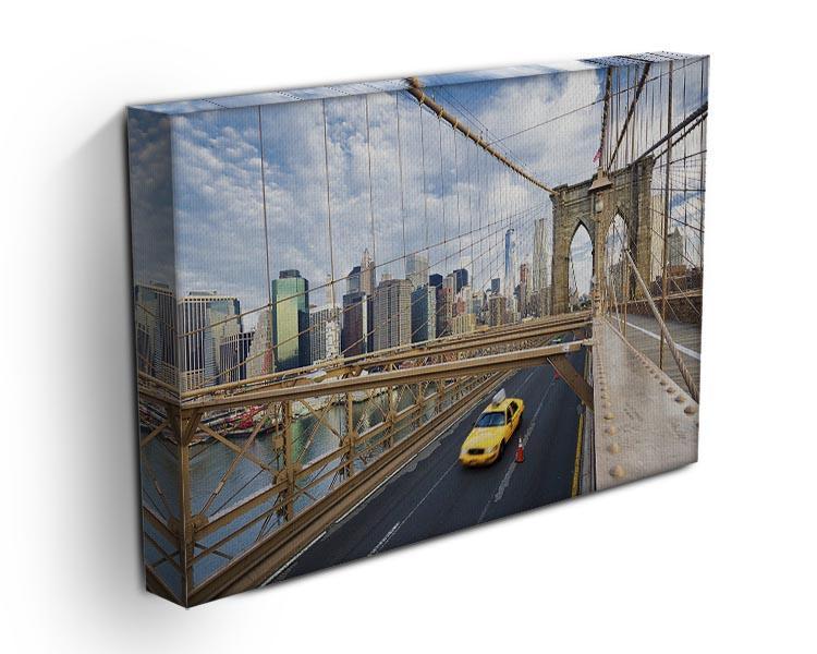 Brooklyn Bridge in New York City Canvas Print or Poster - Canvas Art Rocks - 3