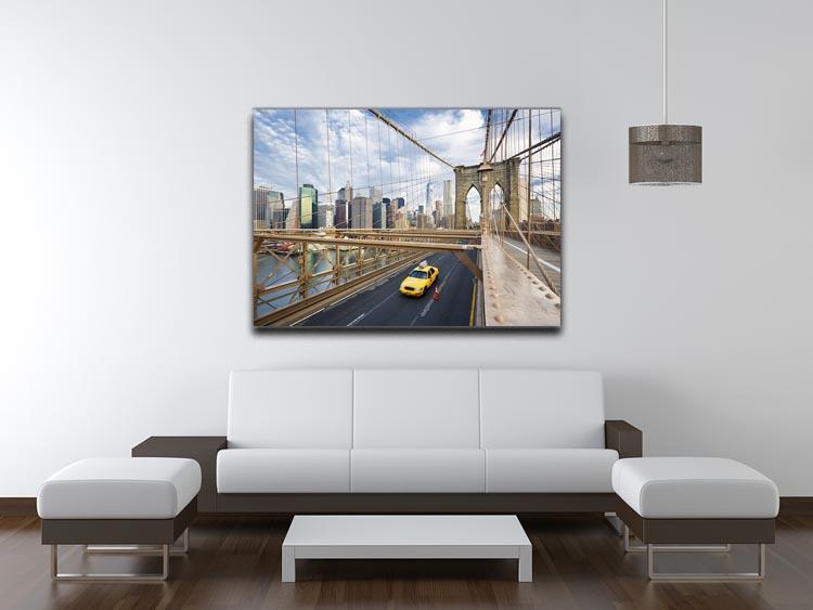 Brooklyn Bridge in New York City Canvas Print or Poster - Canvas Art Rocks - 4