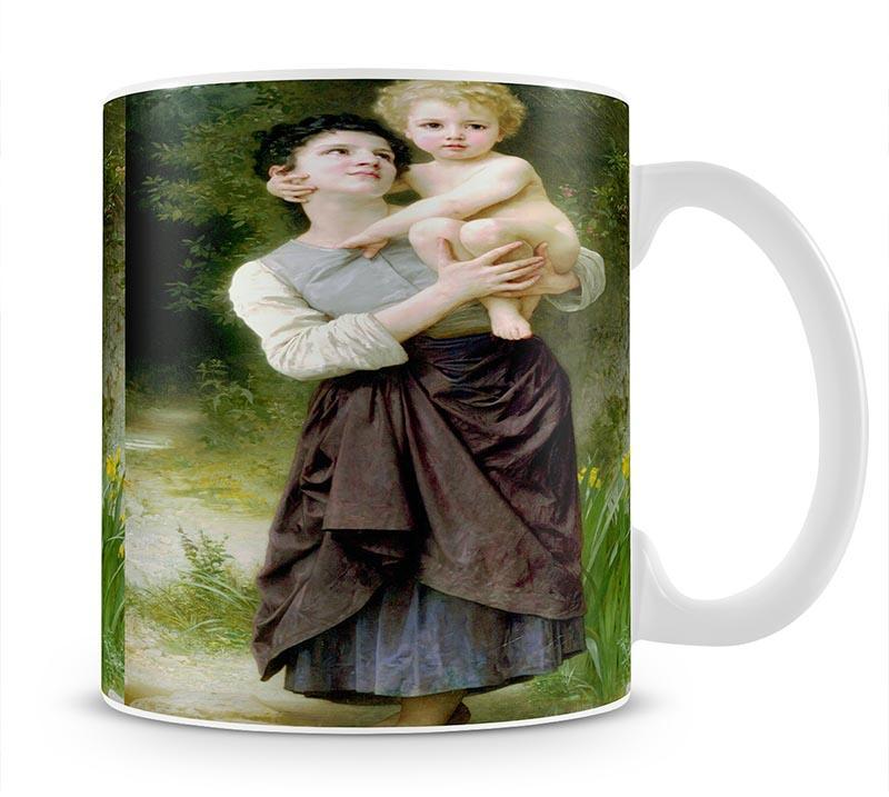 Brother And Sister By Bouguereau Mug - Canvas Art Rocks - 1