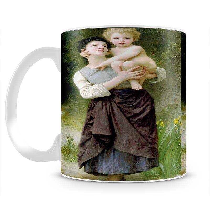 Brother And Sister By Bouguereau Mug - Canvas Art Rocks - 2