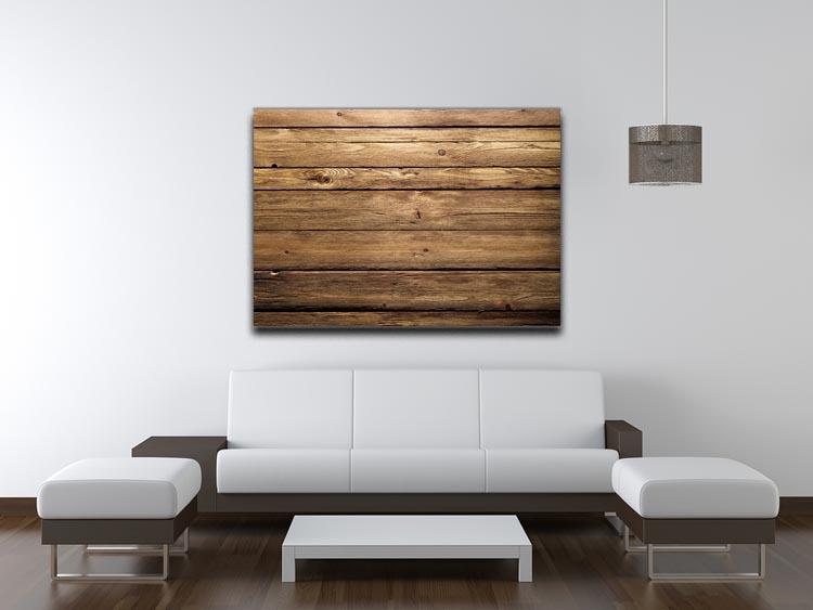 Brown wood texture Canvas Print or Poster - Canvas Art Rocks - 4