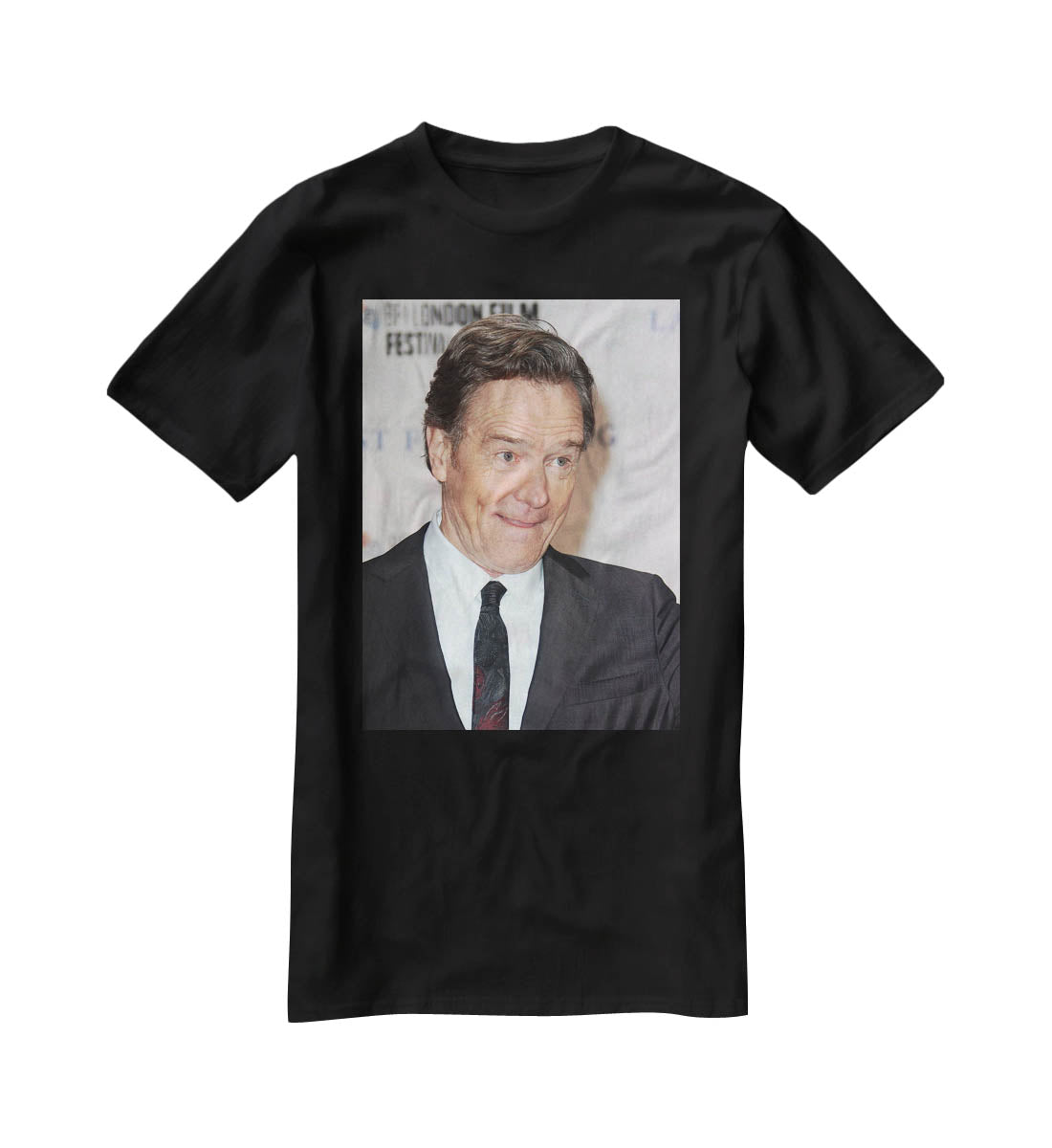 Bryan Cranston pensive T-Shirt - Canvas Art Rocks - 1