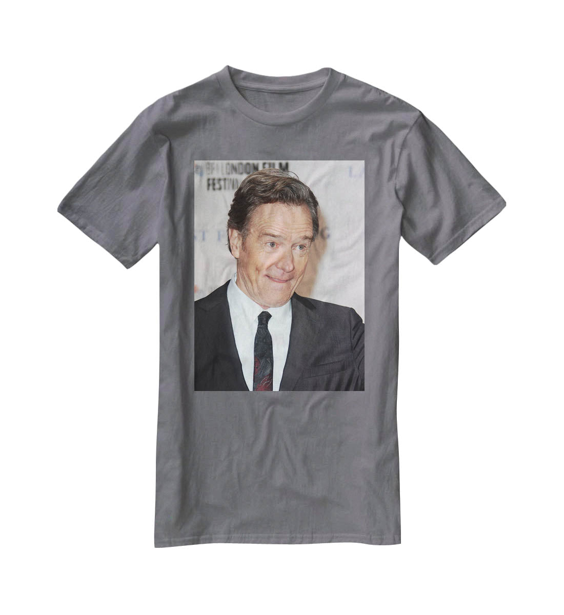 Bryan Cranston pensive T-Shirt - Canvas Art Rocks - 3