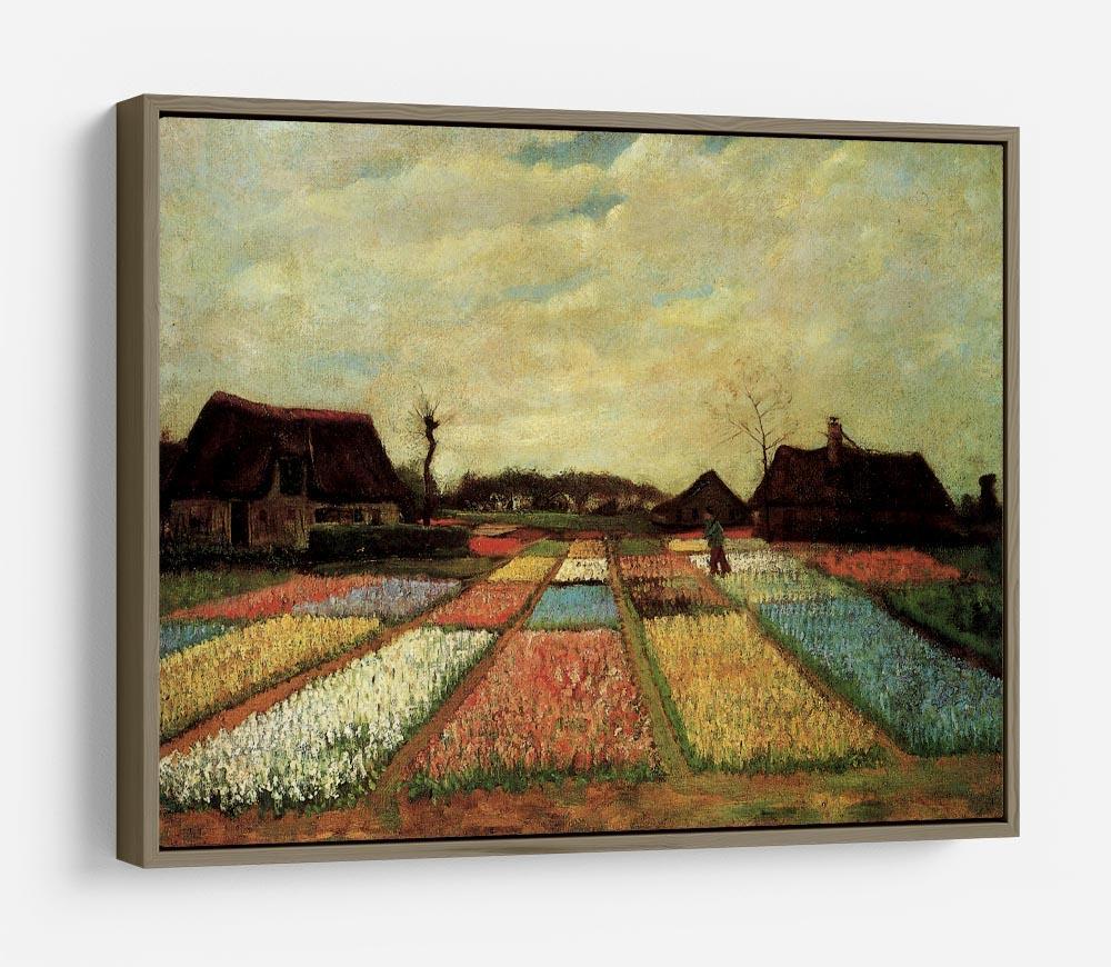 Bulb Fields by Van Gogh HD Metal Print
