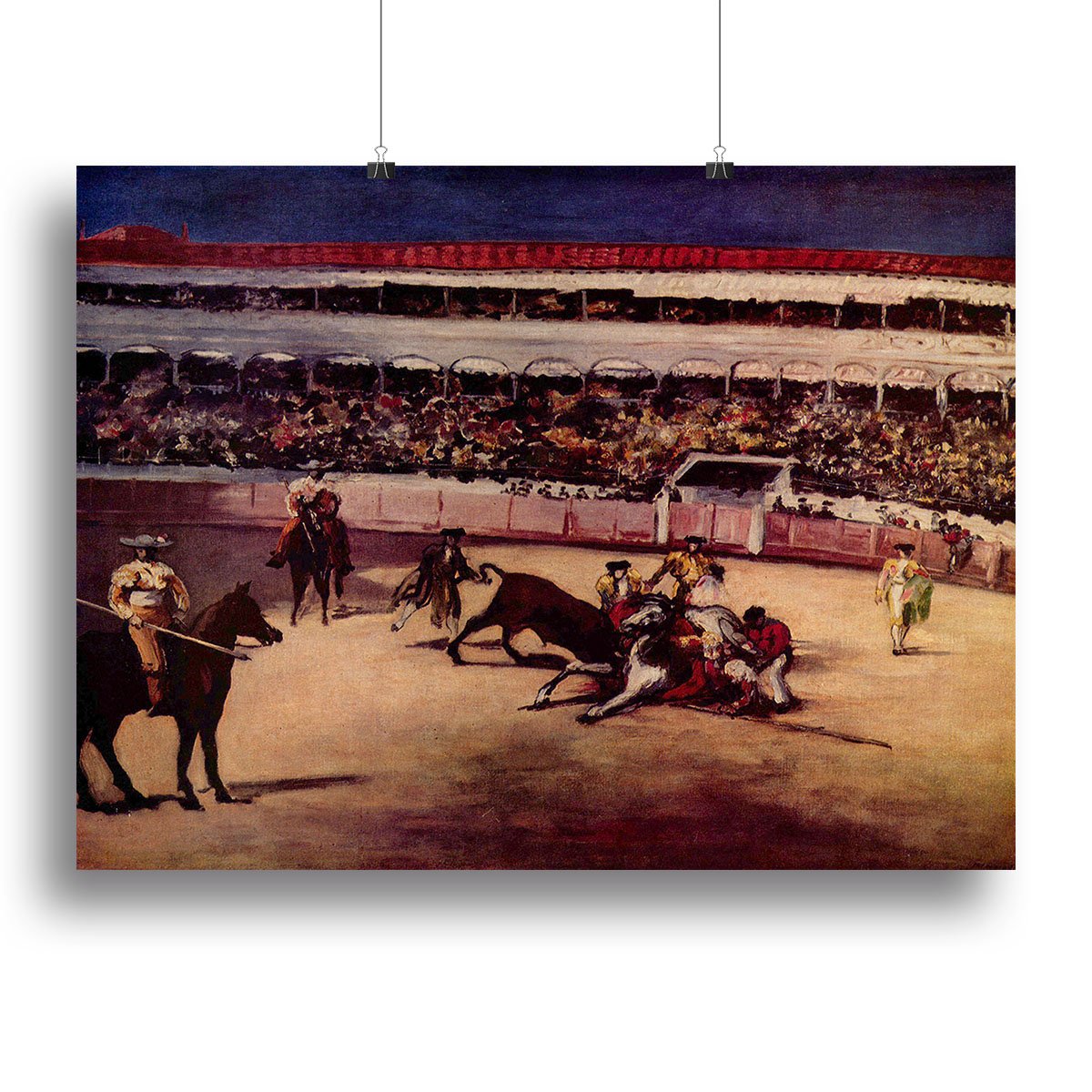 Bullfight by Manet Canvas Print or Poster