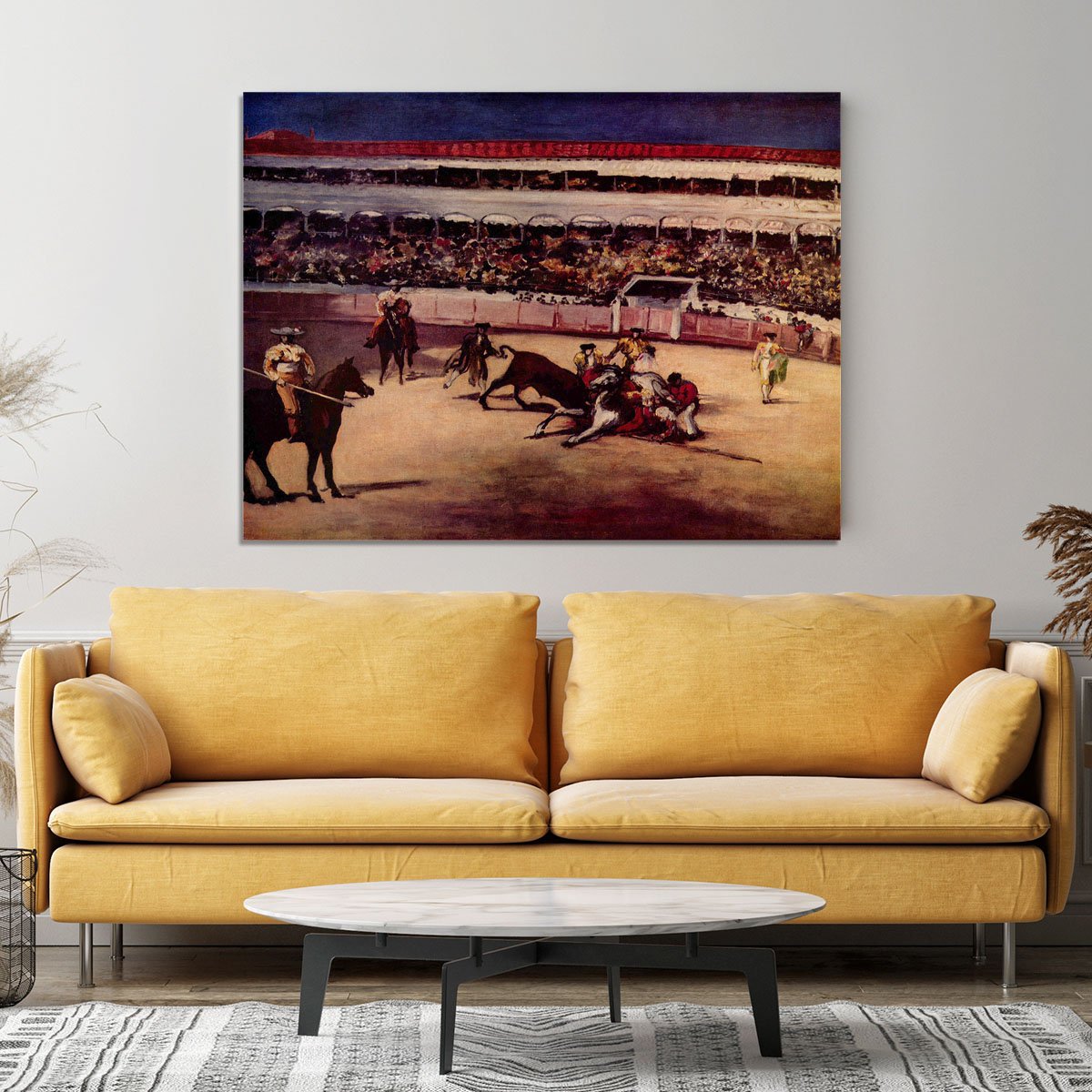 Bullfight by Manet Canvas Print or Poster