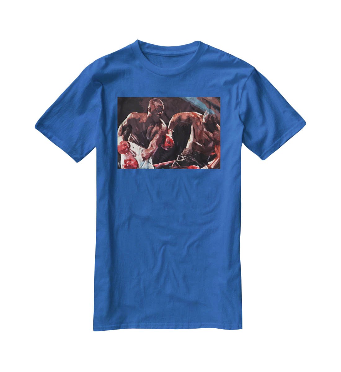 Buster Douglas v Mike Tyson T-Shirt - Canvas Art Rocks - 2