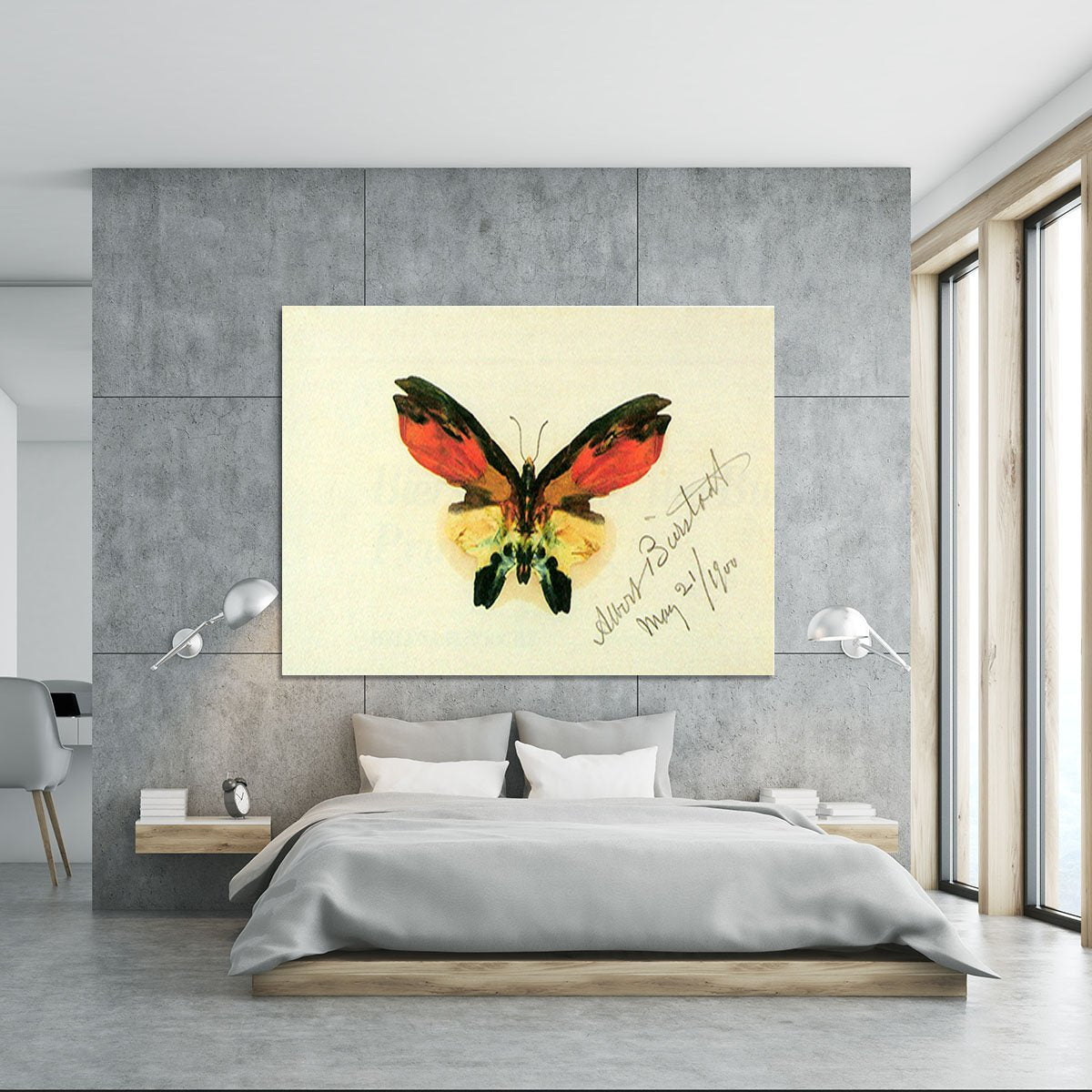 Butterfly 2 by Bierstadt Canvas Print or Poster