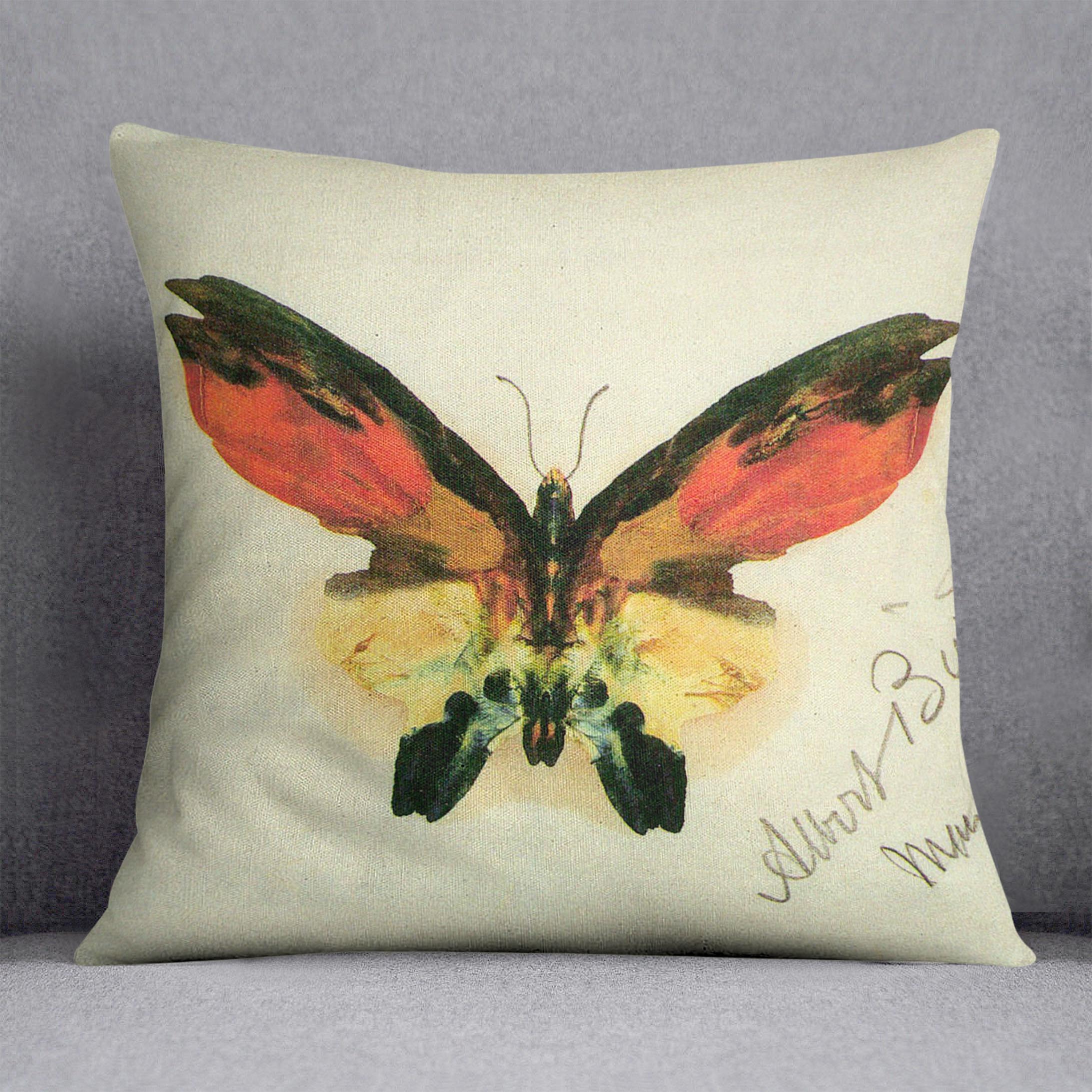 Butterfly 2 by Bierstadt Cushion - Canvas Art Rocks - 1