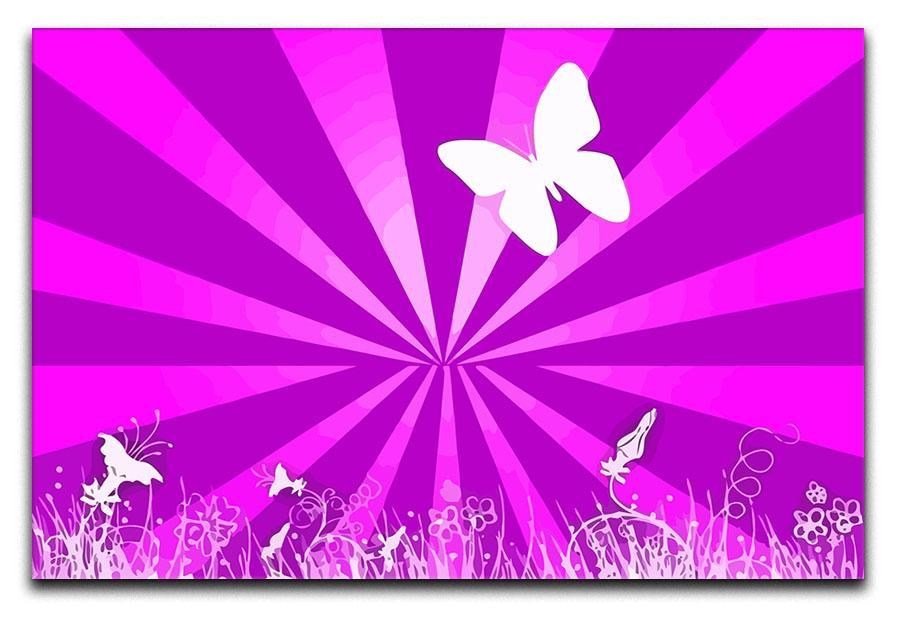 Butterfly Abstract Canvas Print or Poster  - Canvas Art Rocks - 1