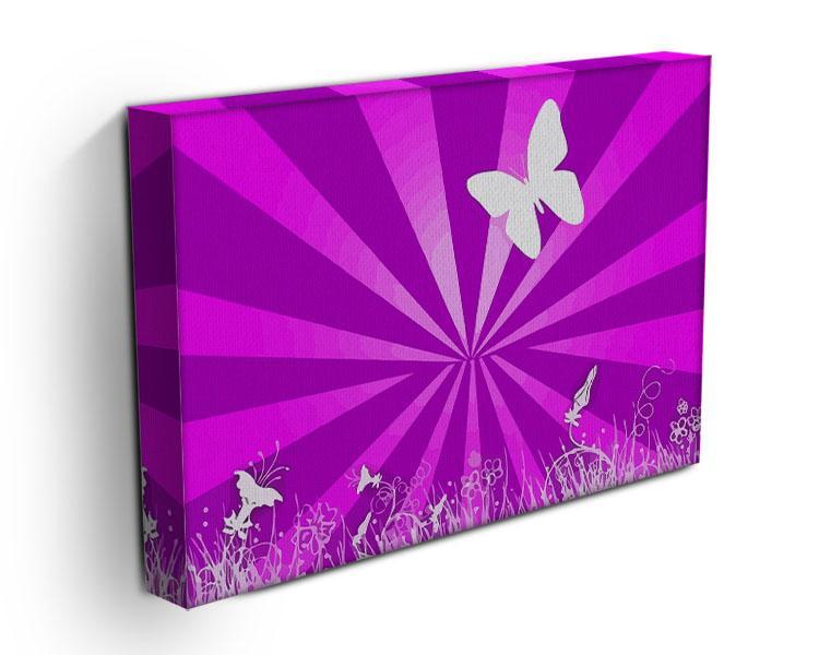 Butterfly Abstract Canvas Print or Poster - Canvas Art Rocks - 3