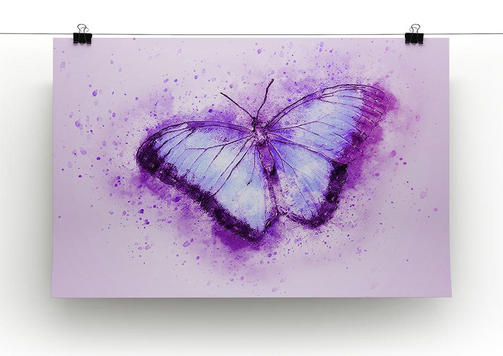 Butterfly Painting Canvas Print or Poster - Canvas Art Rocks - 2
