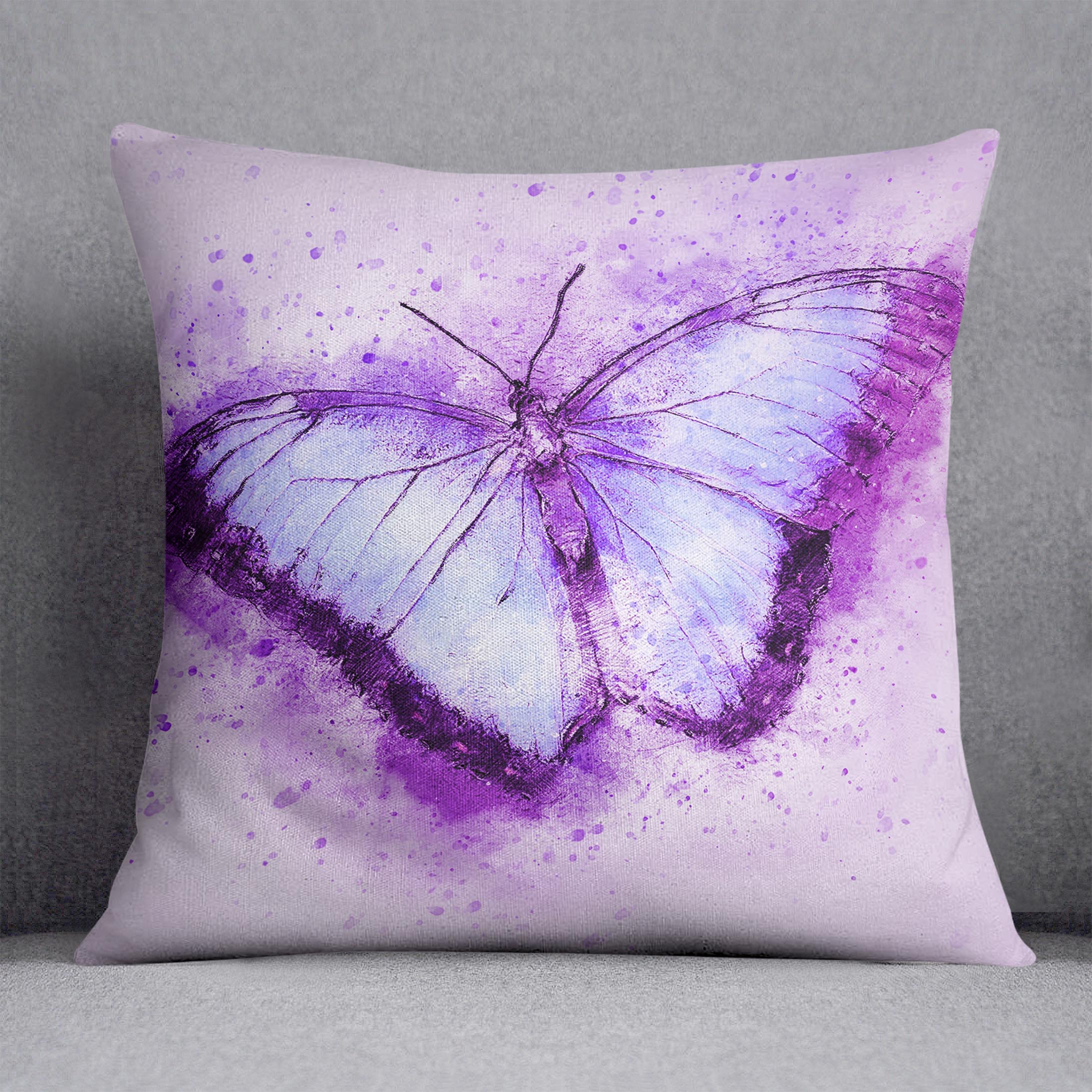 Butterfly Painting Cushion