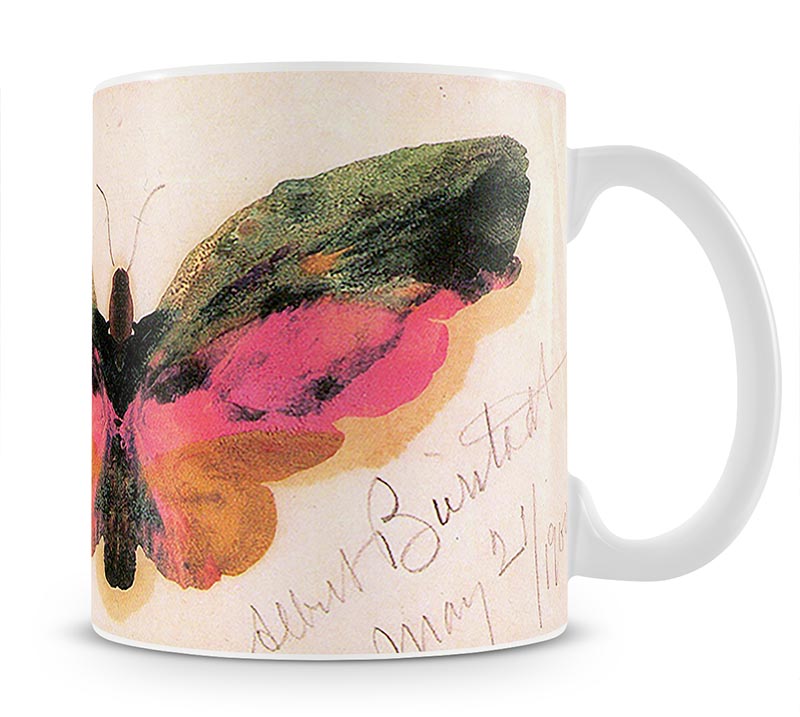 Butterfly by Bierstadt Mug - Canvas Art Rocks - 1