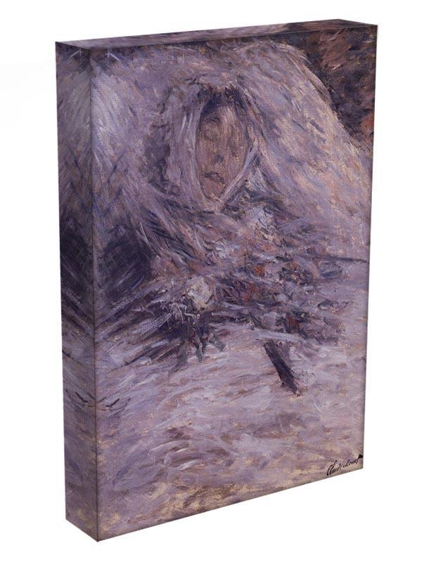 Camille Monet sur son lit de mort by Monet Canvas Print & Poster - Canvas Art Rocks - 3