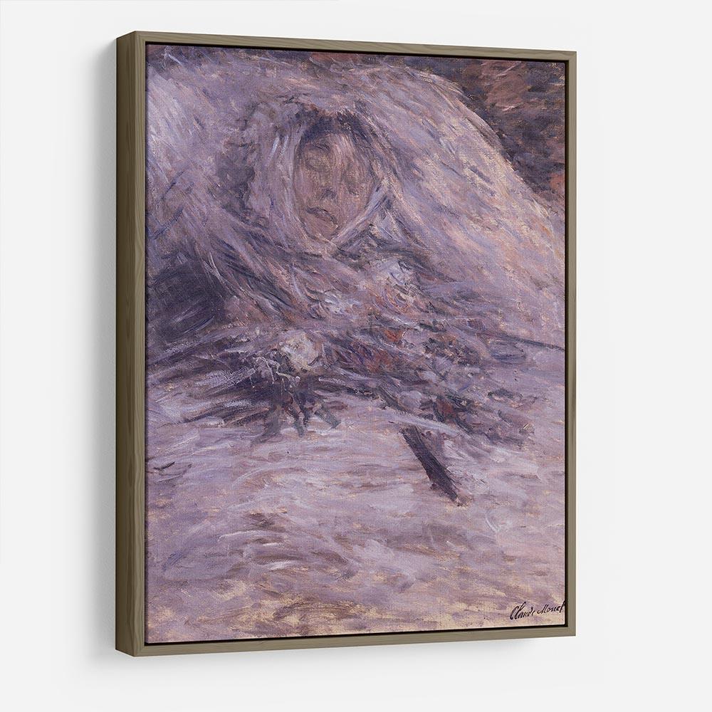 Camille Monet sur son lit de mort by Monet HD Metal Print