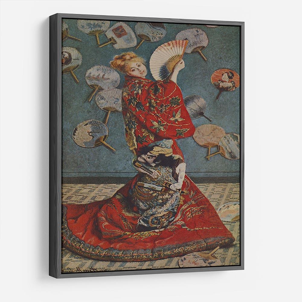 Camille in Japanese dress by Monet HD Metal Print