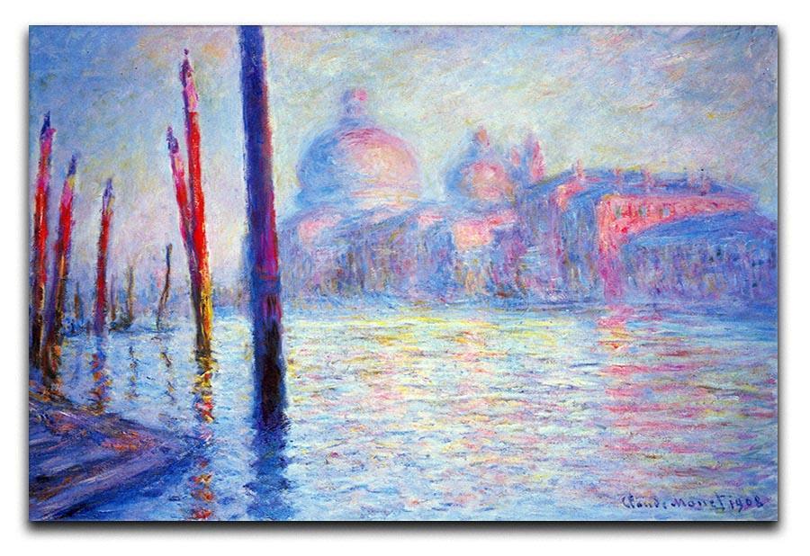 Canal Grand by Monet Canvas Print & Poster  - Canvas Art Rocks - 1