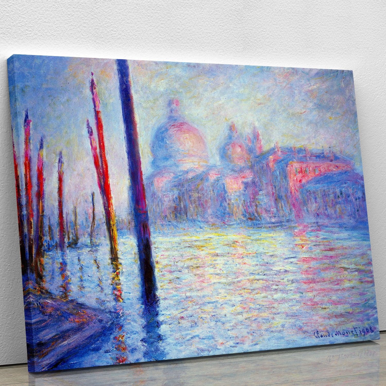 Canal Grand by Monet Canvas Print or Poster