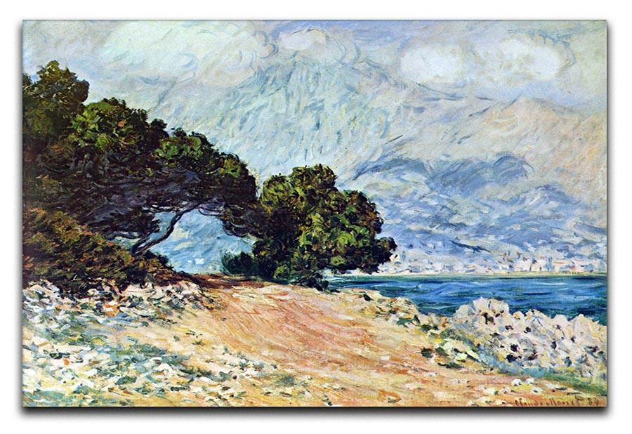 Cape Martin in Menton by Monet Canvas Print & Poster  - Canvas Art Rocks - 1