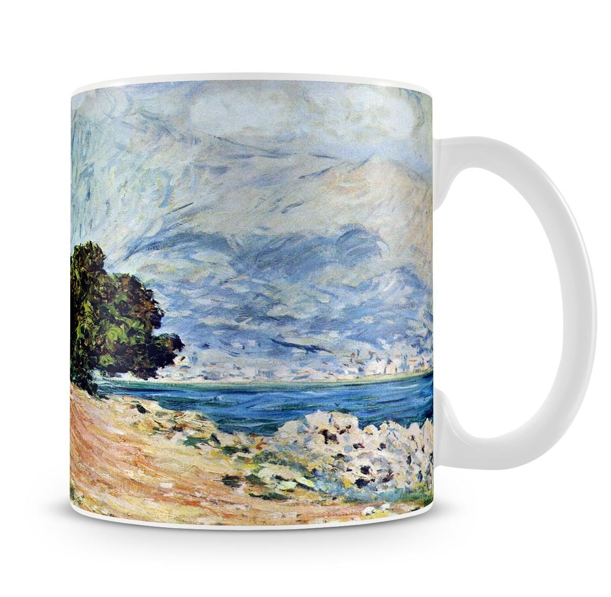 Cape Martin in Menton by Monet Mug - Canvas Art Rocks - 4