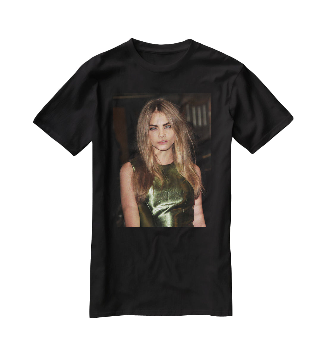 Cara Delevingne T-Shirt - Canvas Art Rocks - 1