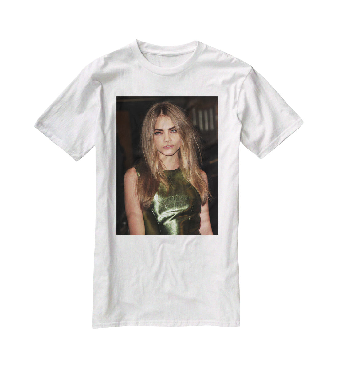 Cara Delevingne T-Shirt - Canvas Art Rocks - 5