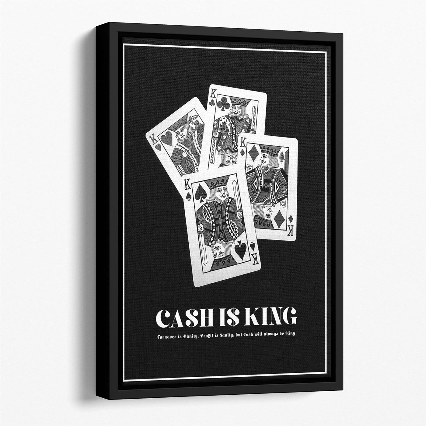 Cash is King Canvas