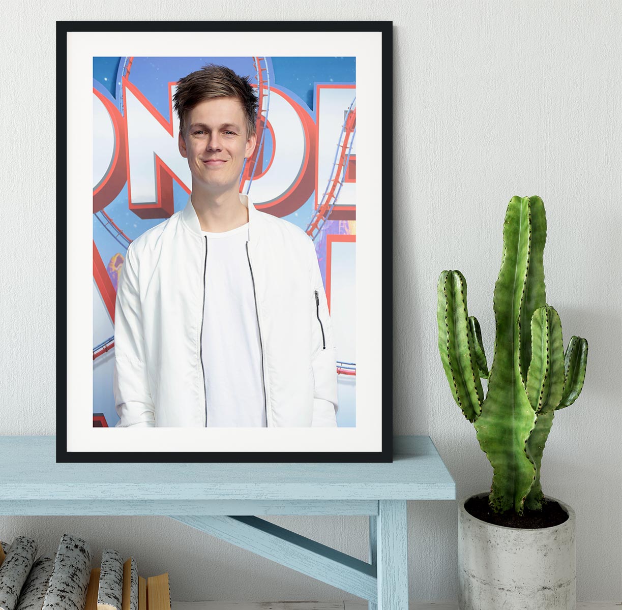 Caspar Lee Framed Print - Canvas Art Rocks - 1