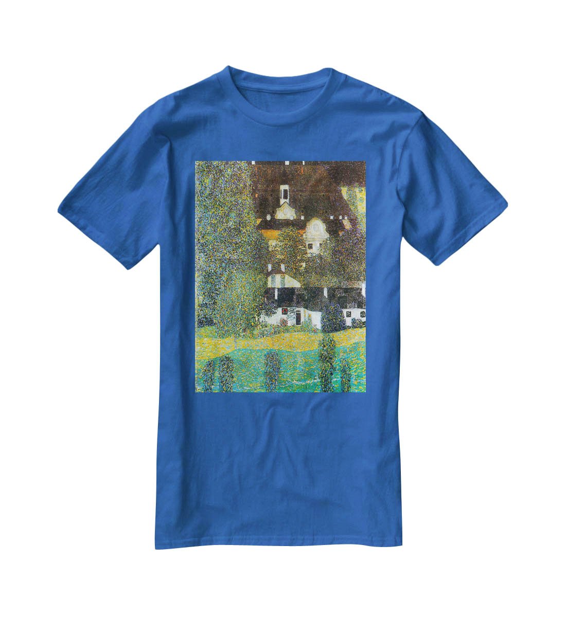 Castle Chamber at Attersee II by Klimt T-Shirt - Canvas Art Rocks - 2