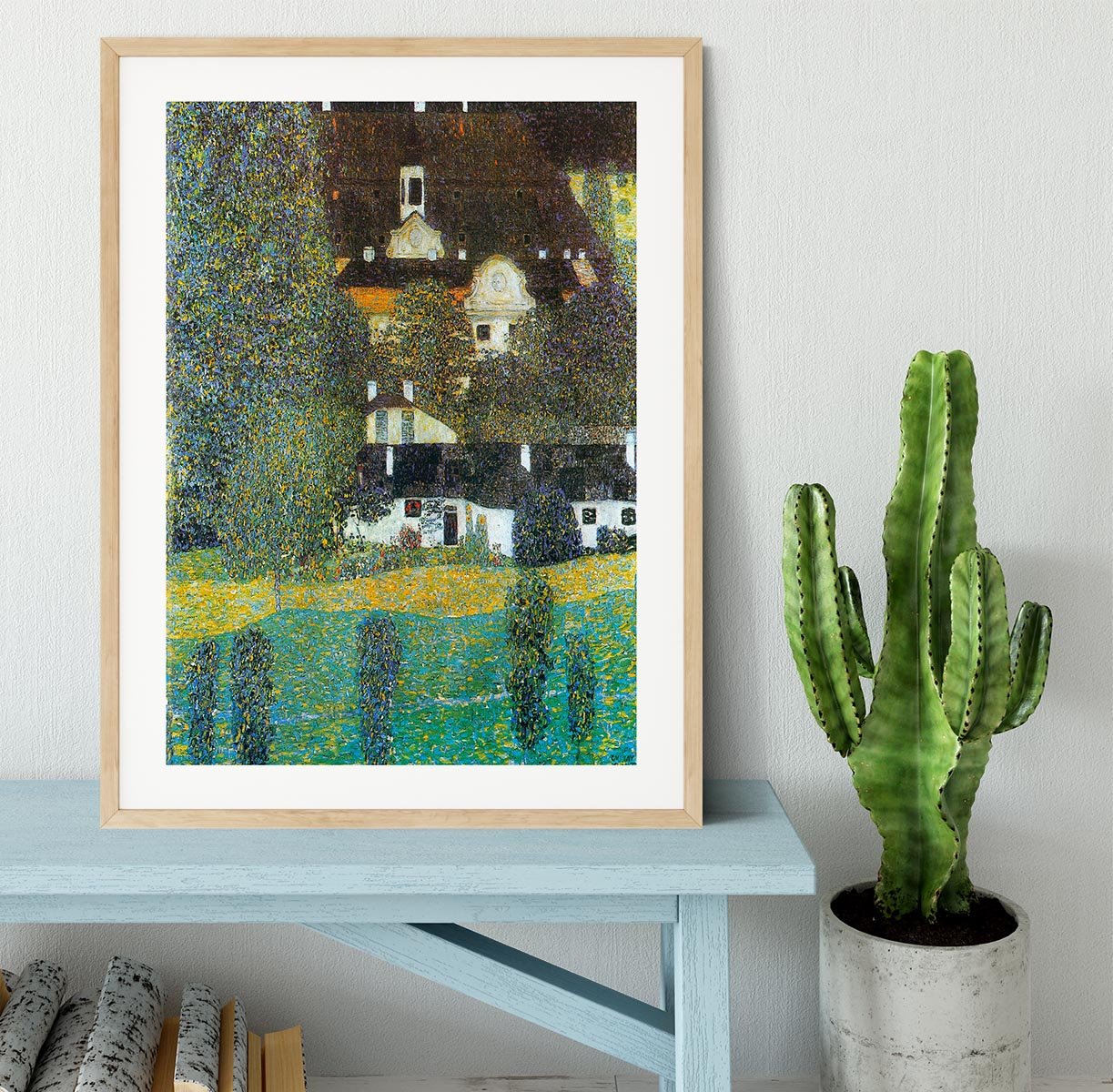 Castle Chamber at Attersee II by Klimt Framed Print - Canvas Art Rocks - 3