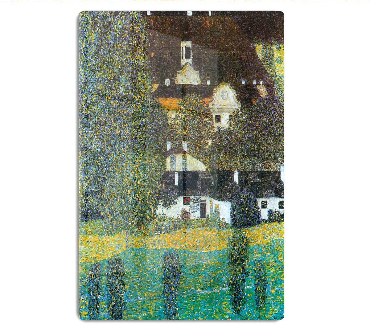 Castle Chamber at Attersee II by Klimt HD Metal Print