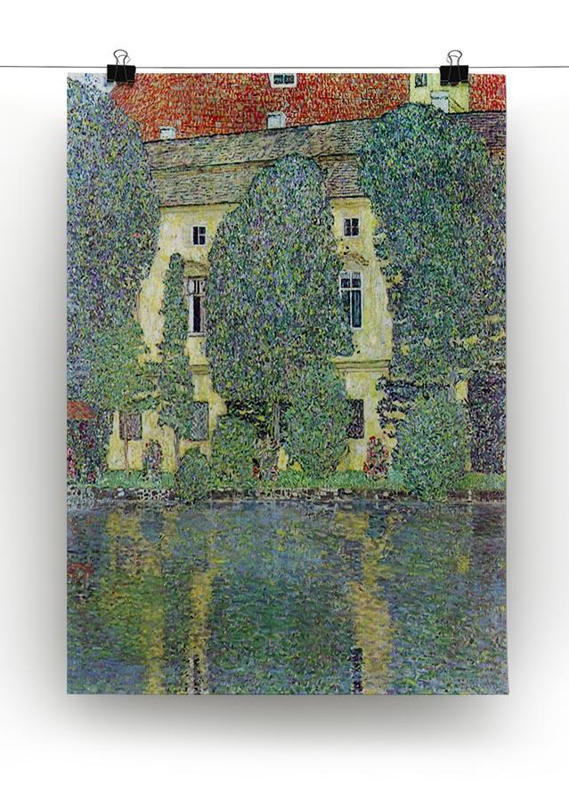 Castle at the Attersee by Klimt Canvas Print or Poster - Canvas Art Rocks - 2