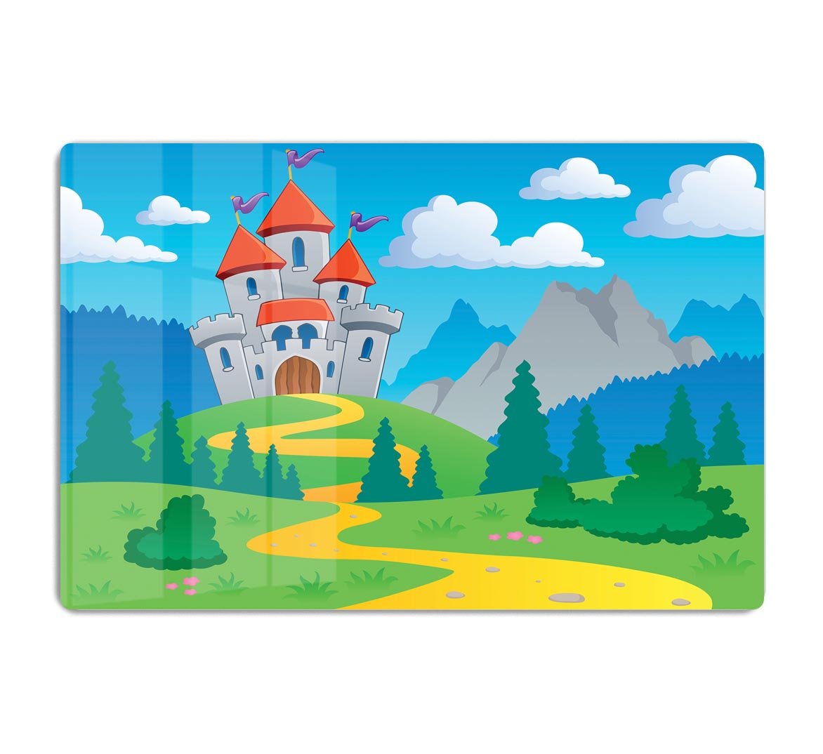Castle theme landscap HD Metal Print